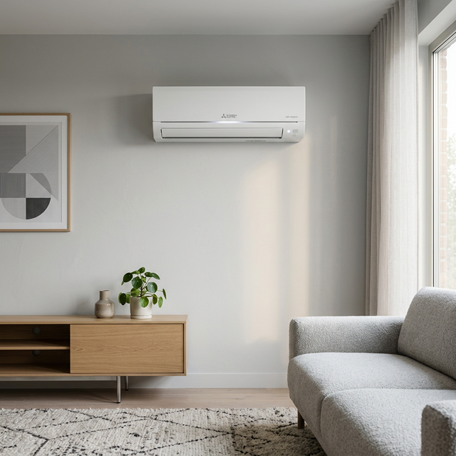 Installation de climatisation réversible et pompe à chaleur